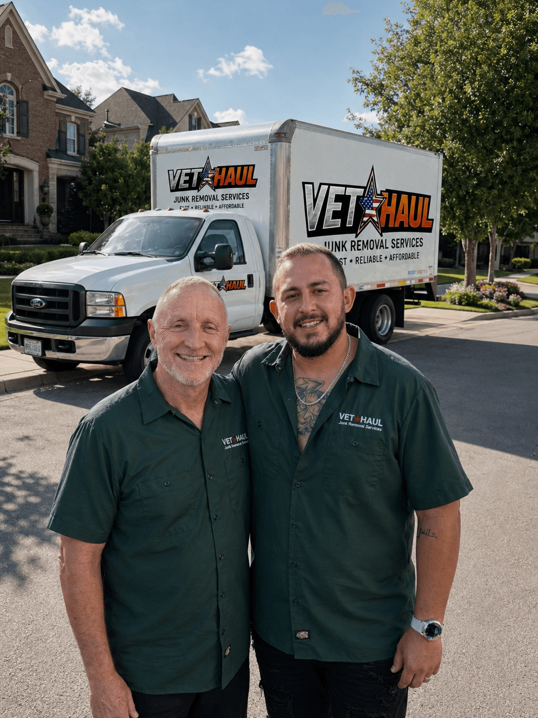 VetHaul owners and truck
